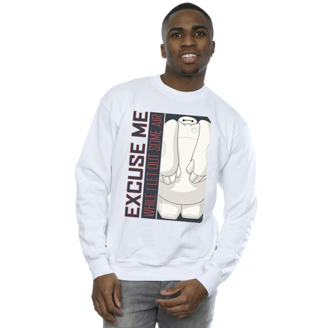 Li-cense Disney heren big hero 6 baymax excuse me wat lucht sweatshirt UTBI15364_white large