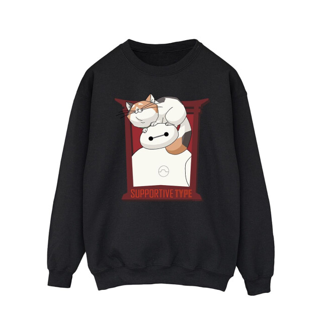 Li-cense Disney heren big hero 6 baymax frame support sweatshirt UTBI15342_black large