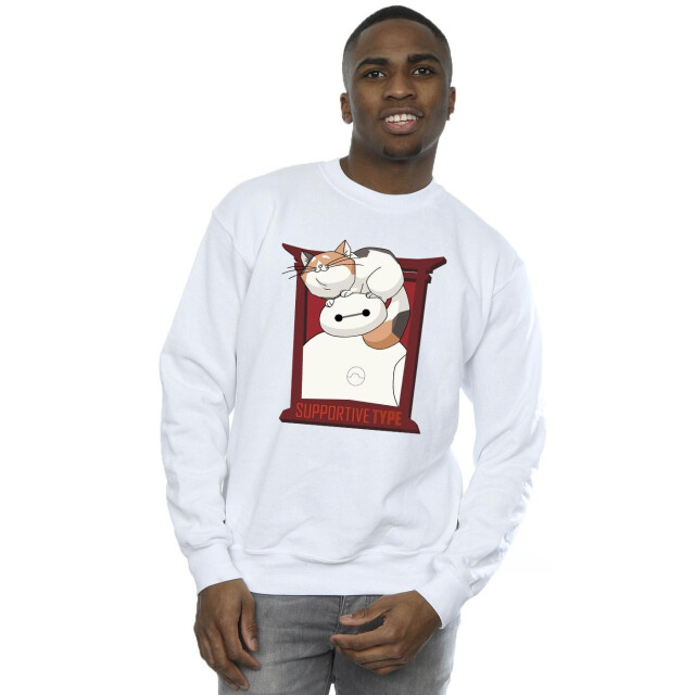 Li-cense Disney heren big hero 6 baymax frame support sweatshirt UTBI15342_white large
