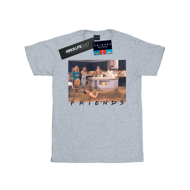 Li-cense Friends dames joey zeemeermin katoenen vriendje t-shirt UTBI23864_sportsgrey large