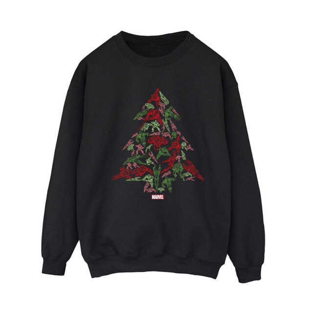 Li-cense Marvel dames avengers kerstboom sweatshirt UTBI26076_black large