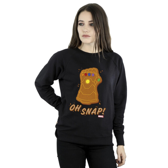 Li-cense Marvel dames thanos oh snap sweatshirt UTBI26057_black large