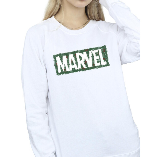 Li-cense Marvel dames holly logo sweatshirt UTBI26038_white large