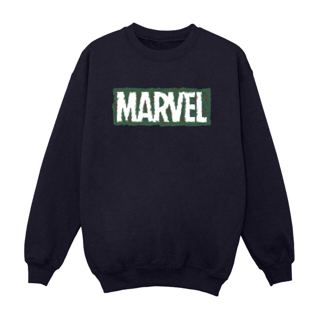 Li-cense Marvel dames holly logo sweatshirt UTBI26038_navyblue large