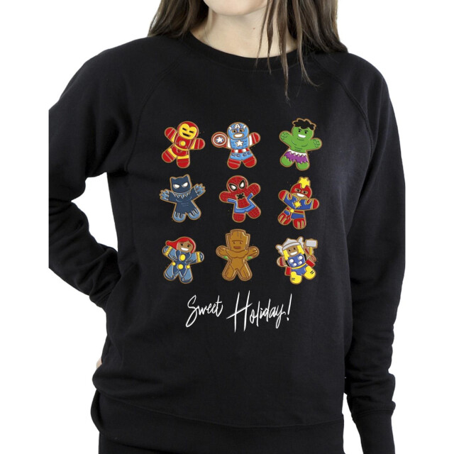 Li-cense Marvel dames gingerbread avengers sweatshirt UTBI26013_black large
