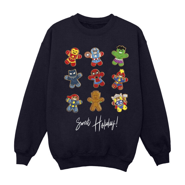 Li-cense Marvel dames gingerbread avengers sweatshirt UTBI26013_navyblue large
