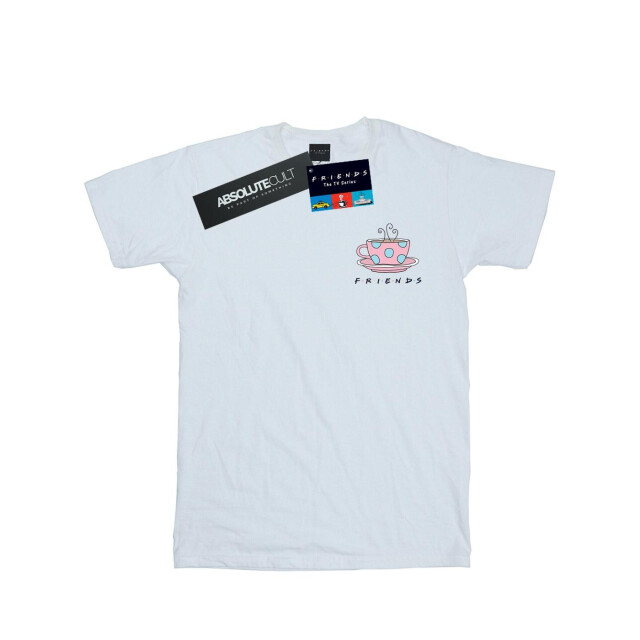 Li-cense Friends dames koffie kop borst print katoenen vriend t-shirt UTBI23662_white large