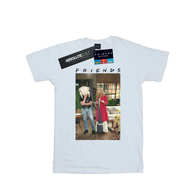 Li-cense Friends dames joey turkey boyfriend t-shirt UTBI23600_white large