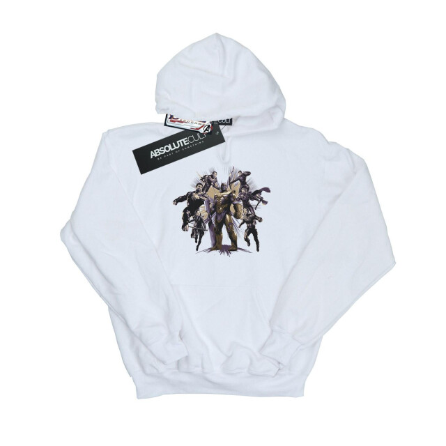 Li-cense Marvel heren avengers endgame vs thanos hoodie UTBI2840_white large
