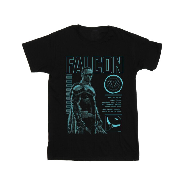 Li-cense Marvel heren the falcon and the winter soldier falcon bio t-shirt UTBI27592_black large