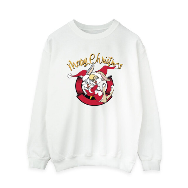 Li-cense Looney tunes dames lola vrolijk kerstmis sweatshirt UTBI24979_white large
