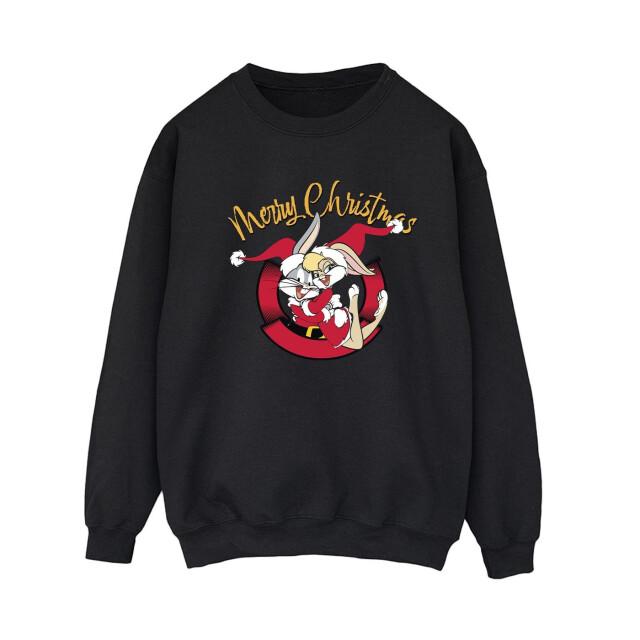 Li-cense Looney tunes dames lola vrolijk kerstmis sweatshirt UTBI24979_black large