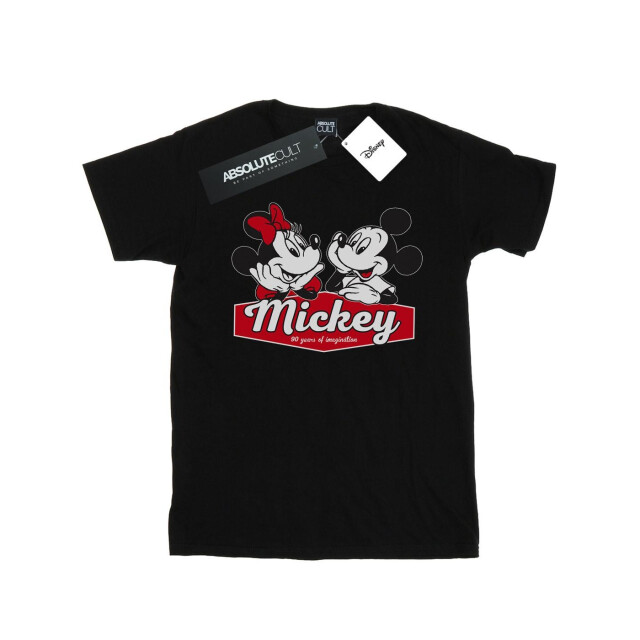 Li-cense Disney meisjes mickie en minnie 90 jaar katoenen t-shirt UTBI29166_black large