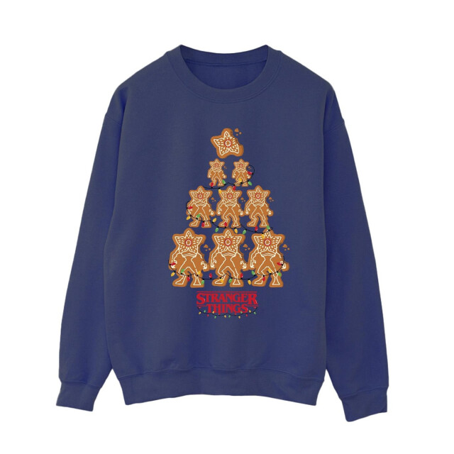 Li-cense Netflix dames stranger things gingerbread sweatshirt UTBI36341_navyblue large