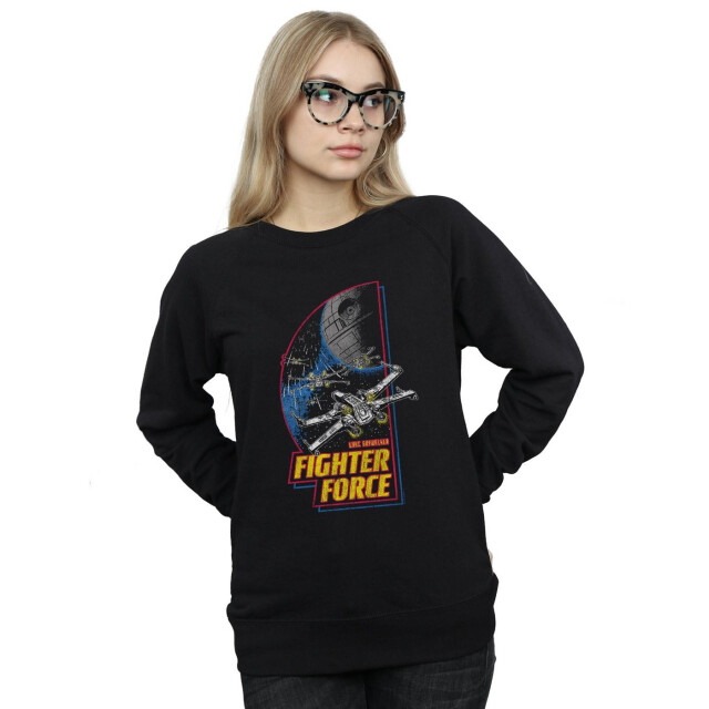 Li-cense Star wars dames fighter force sweatshirt UTBI37786_black large