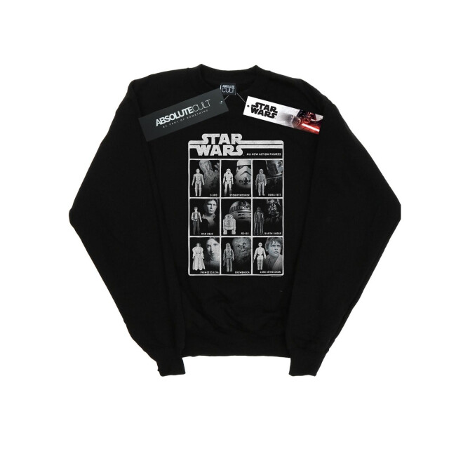 Li-cense Star wars dames class of action figures sweatshirt UTBI37787_black large