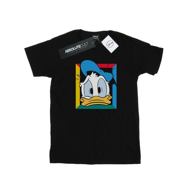 Li-cense Disney meisjes donald duck paniekerig katoenen t-shirt UTBI29077_black large