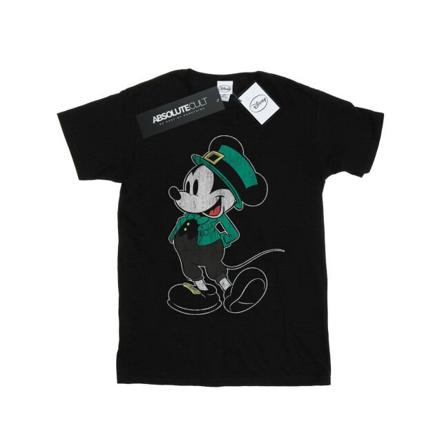 Li-cense Disney heren mickey mouse st patrick kostuum t-shirt UTBI51098_black large