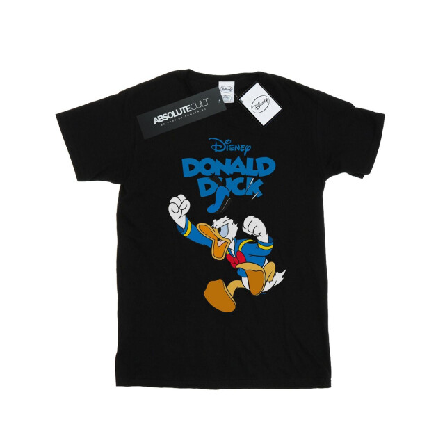 Li-cense Disney heren donald duck woedend donald t-shirt UTBI51076_black large