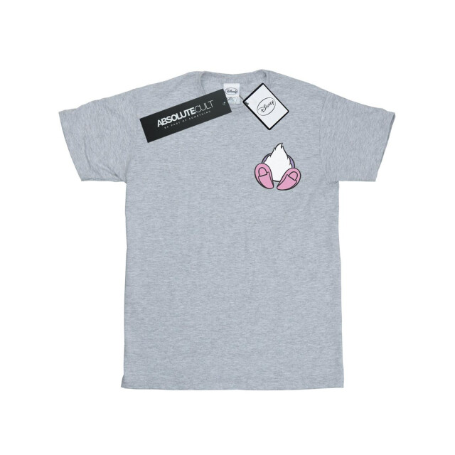 Li-cense Disney meisjes daisy duck rugzijde borstprint katoenen t-shirt UTBI28997_sportsgrey large