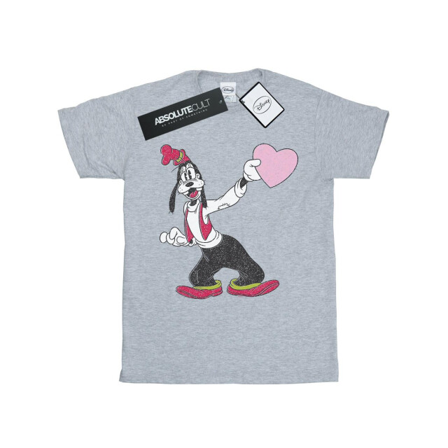 Li-cense Disney meisjes goofy liefde hart katoenen t-shirt UTBI28951_sportsgrey large
