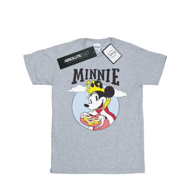 Li-cense Disney meisjes minnie mouse queen katoenen t-shirt UTBI28826_sportsgrey large