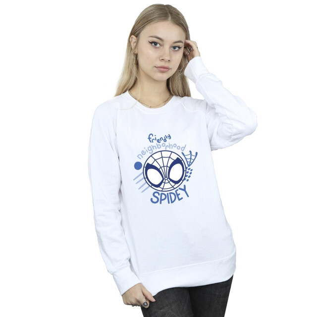 Li-cense Marvel dames spidey en zijn verbazingwekkende vrienden buurtsweatshirt UTBI35702_white large