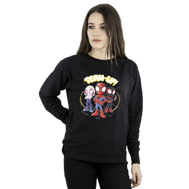 Li-cense Marvel dames spidey en zijn verbazingwekkende vrienden sweatshirt UTBI35681_black large