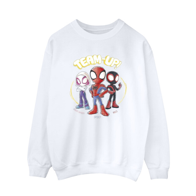 Li-cense Marvel dames spidey en zijn verbazingwekkende vrienden sweatshirt UTBI35681_white large