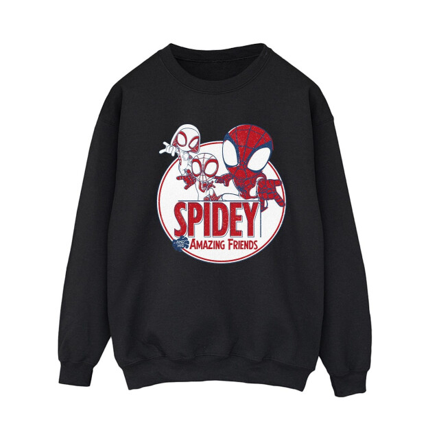 Li-cense Marvel dames spidey en zijn verbazingwekkende vrienden cirkel sweatshirt UTBI35665_black large