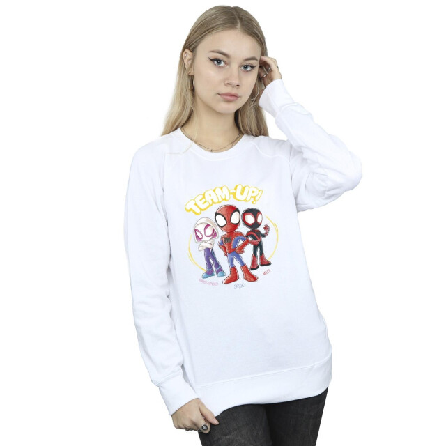 Li-cense Marvel dames spidey en zijn verbazingwekkende vrienden sweatshirt UTBI35681_white large