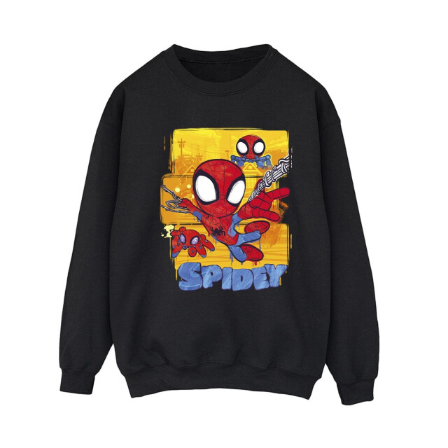 Li-cense Marvel dames spidey en zijn verbazingwekkende vrienden vliegend sweatshirt UTBI35602_black large