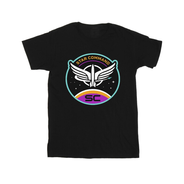 Li-cense Disney meisjes lightyear star command cirkel katoenen t-shirt UTBI26032_black large