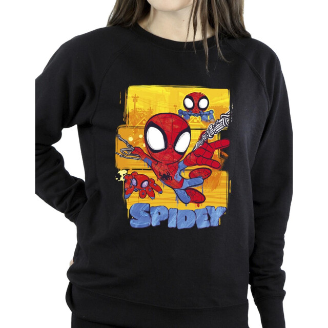 Li-cense Marvel dames spidey en zijn verbazingwekkende vrienden vliegend sweatshirt UTBI35602_black large