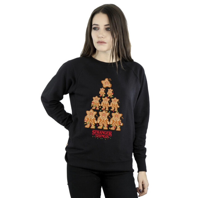 Li-cense Netflix dames stranger things gingerbread sweatshirt UTBI36341_black large