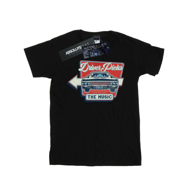 Li-cense Supernatural heren driver picks the music t-shirt UTBI51926_black large