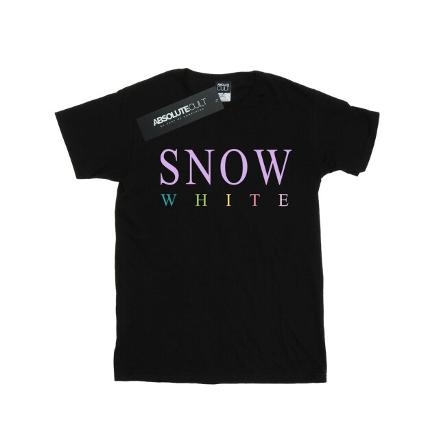 Li-cense Disney princess meisjes sneeuwwitje grafisch katoenen t-shirt UTBI33739_black large