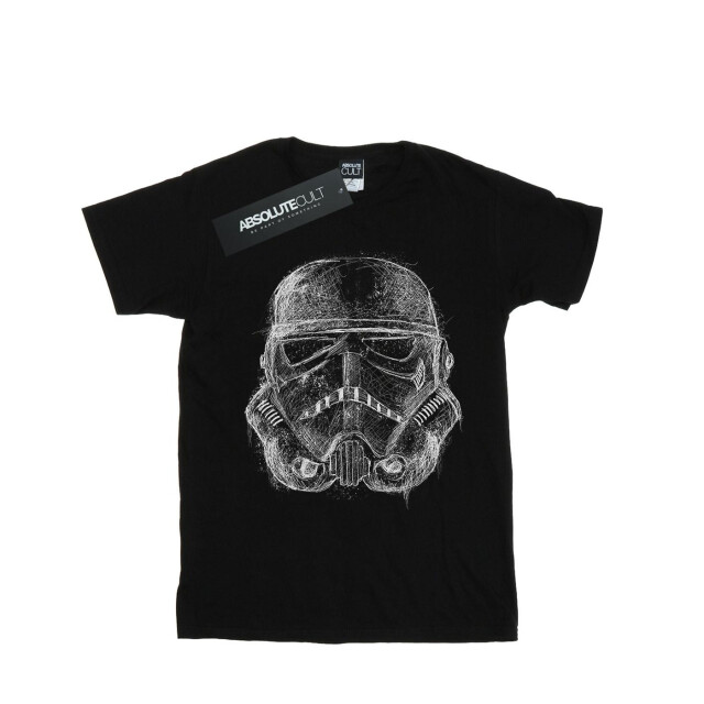 Li-cense Star wars katoenen stormtrooper krabbelhelm t-shirt voor meisjes UTBI48124_black large