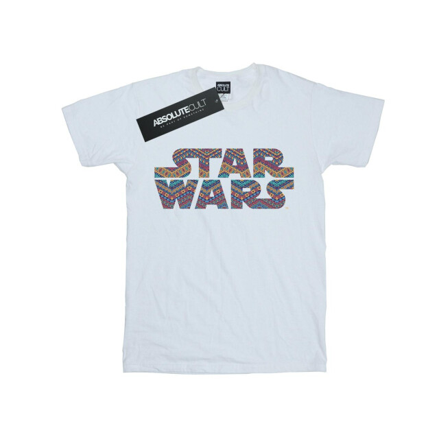 Li-cense Star wars heren kleur azteken logo t-shirt UTBI46166_white large