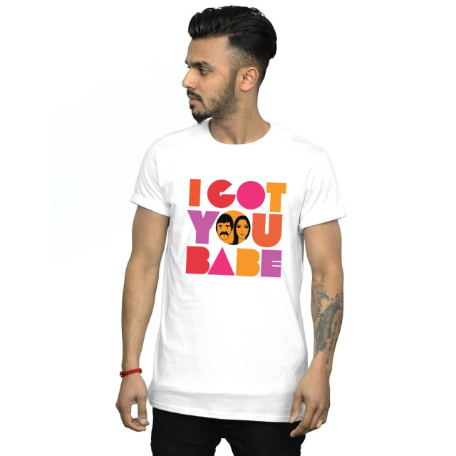 Li-cense Sonny & cher heren ik heb je t-shirt UTBI44573_white large