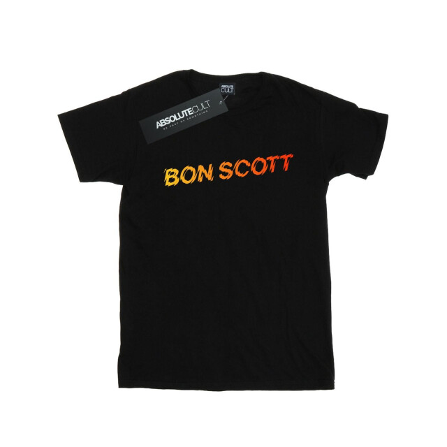 Li-cense Bon scott heren shattered logo t-shirt UTBI44533_black large