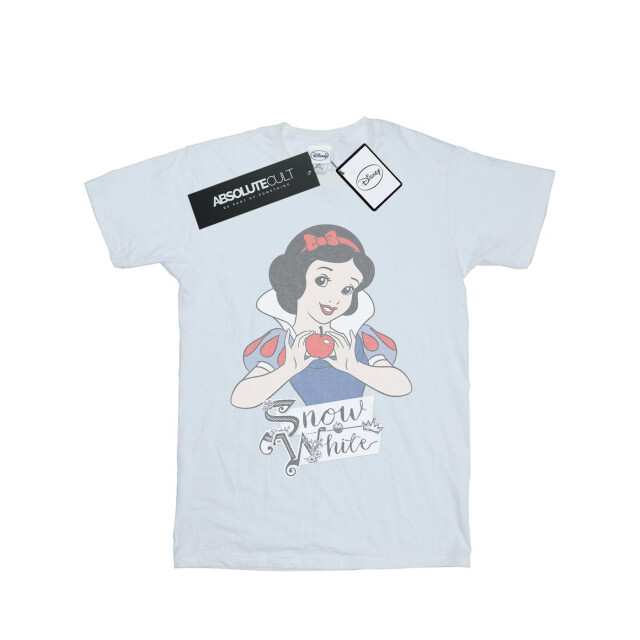 Li-cense Disney princess meisjes sneeuwje appel katoenen t-shirt UTBI33697_white large