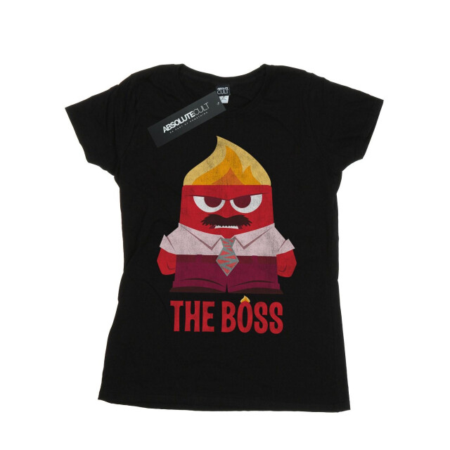 Li-cense Disney dames inside out boosheid de baas katoenen t-shirt UTBI36445_black large