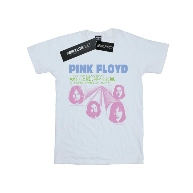Li-cense Pink floyd meisjes een dezer dagen katoenen t-shirt UTBI33429_white large