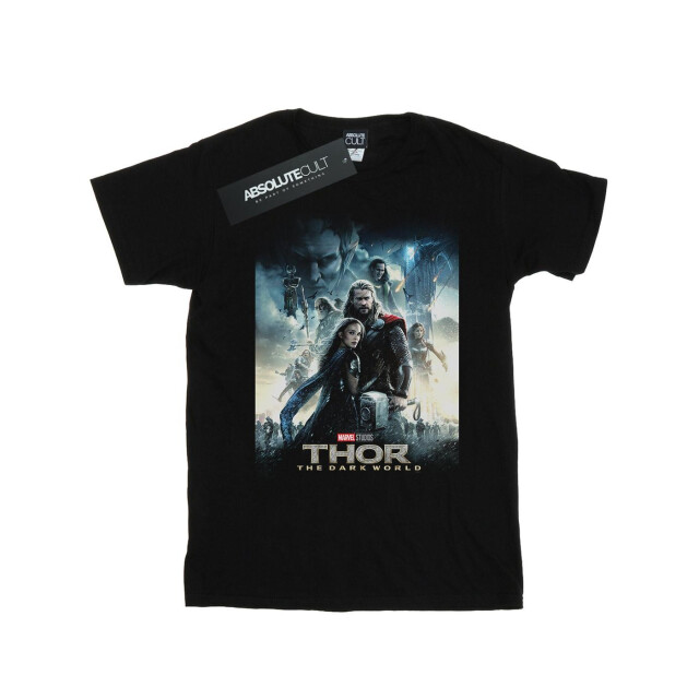 Li-cense Marvel studios meisjes thor the dark world poster katoenen t-shirt UTBI31056_black large