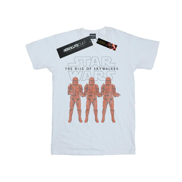 Li-cense Star wars dames the rise of skywalker stormtrooper colour line up katoenen vriendje t-shirt UTBI49218_white large