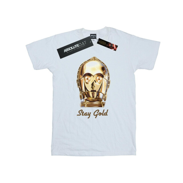 Li-cense Star wars heren the rise of skywalker c-3po stay gold t-shirt UTBI52061_black large