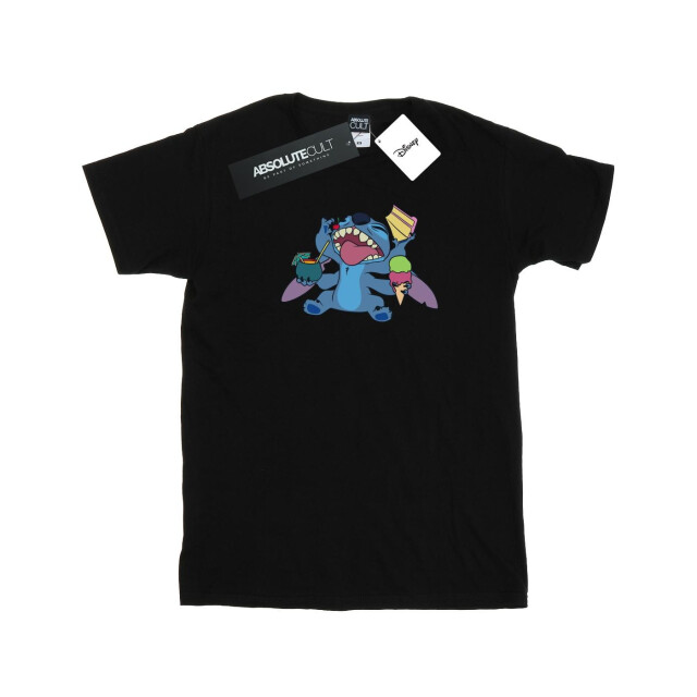 Li-cense Disney heren lilo en stitch munchies t-shirt UTBI49918_black large