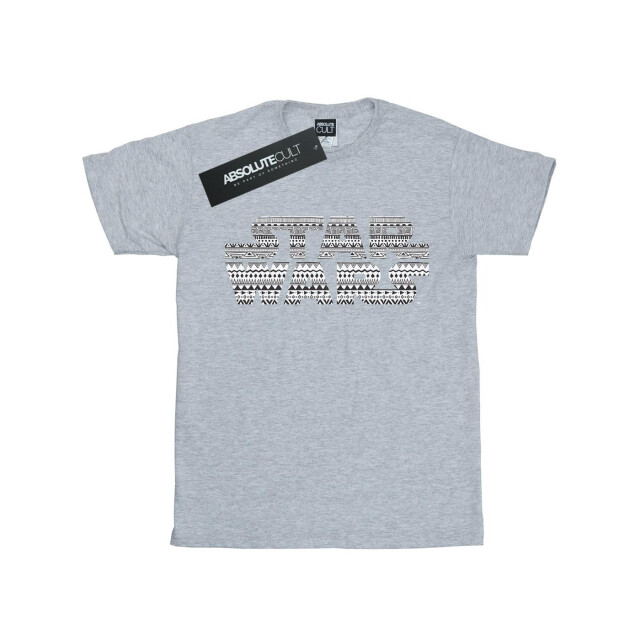 Li-cense Star wars heren aztec logo mono t-shirt UTBI46188_sportsgrey large