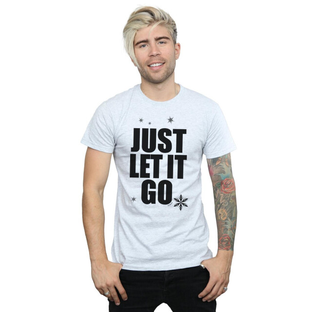 Li-cense Disney heren wreck it ralph elsa´s hemd t-shirt UTBI49064_sportsgrey large